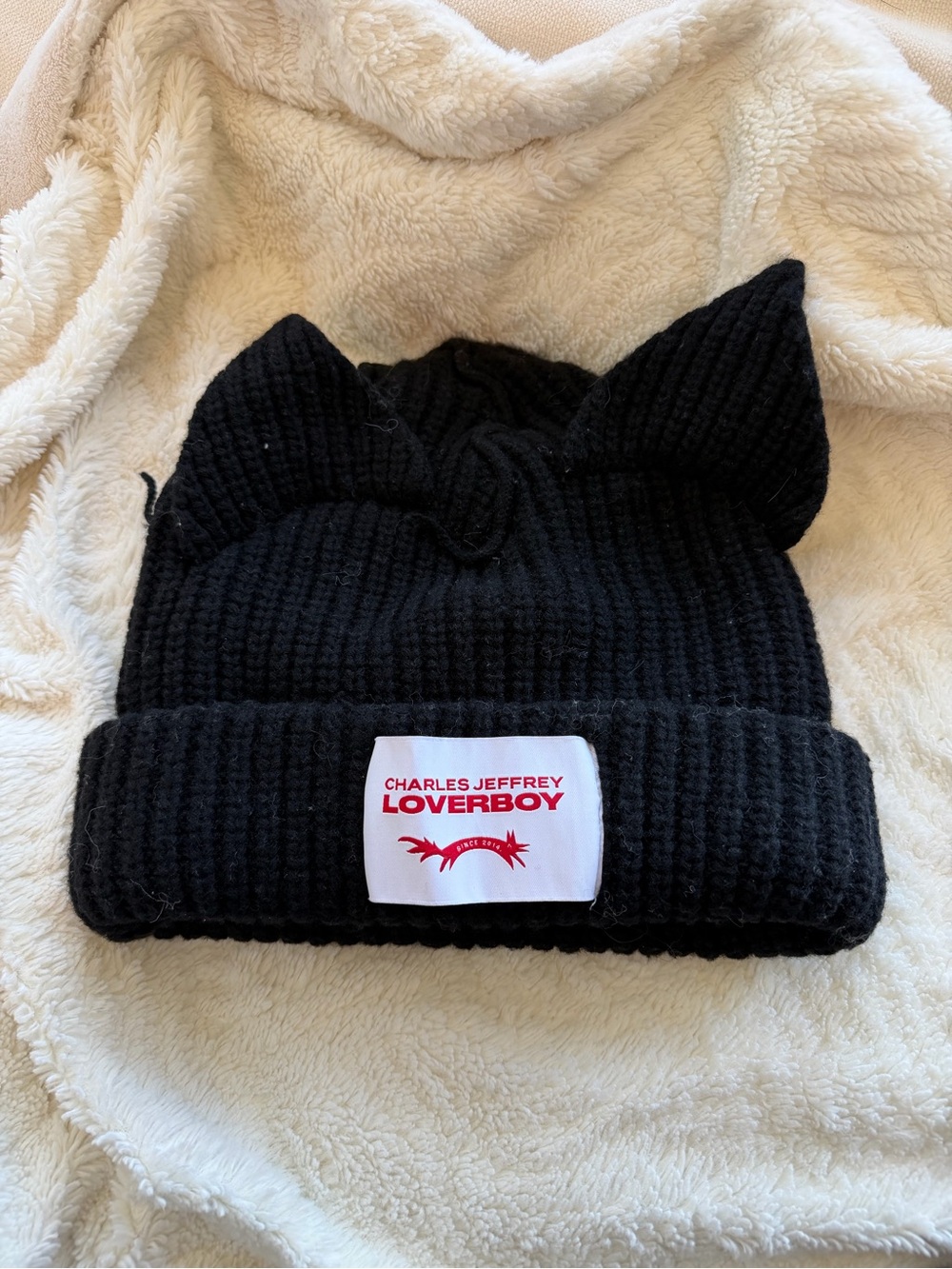 Charles Jeffrey LOVERBOY Supersized Chunky Ear Beanie